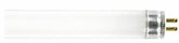 GE 15986 Light Bulb, 6 W, T5 Lamp, G5 Miniature Bi-Pin Lamp Base, 295 Lumens, 4100 K Color Temp, Cool White Light